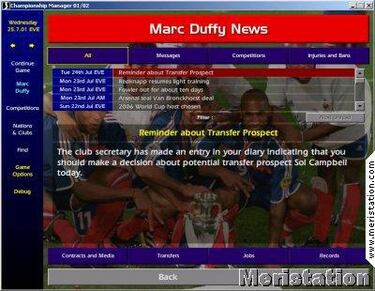 Championship Manager 2001 - 2002 (PC)