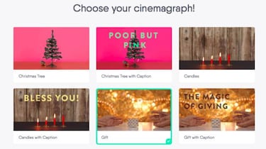 Felicita la Navidad: cómo crear y enviar una foto en movimiento a modo de Christmas navideño