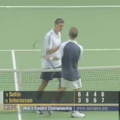 Así fue la final del Open de Australia de 2002 en la que acusan a Safin de jugar borracho