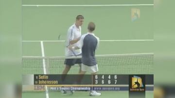 Así fue la final del Open de Australia de 2002 en la que acusan a Safin de jugar borracho