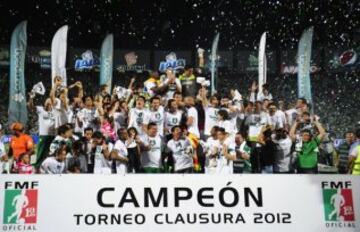 En el Clausura 2012 Benedicto XVI visitó México y el campeón vigente era Santos Laguna.