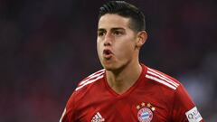 James Rodr&iacute;guez, volante de Bayern M&uacute;nich