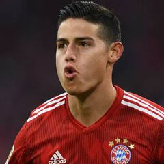 Bayern Múnich nunca pierde cuando James Rodríguez anota