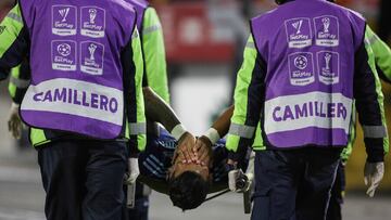 Rafael Pérez se lesiona y sería baja por el resto del semestre en Junior.