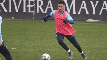 Corchia, con el Espanyol. 