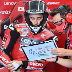 Andrea Dovizioso probará la Aprilia RS-GP en abril