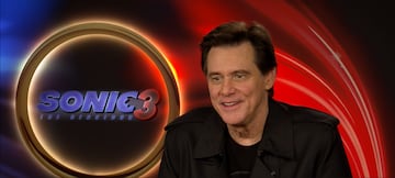 Jim Carrey, Sonic 3, SEGA, Paramount Pictures, cine, Robotnik, Ivo Robotnik, Gerald Robotnik, videojuegos