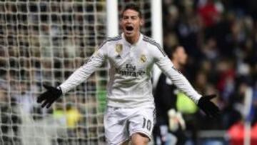 El colombiano va por su segunda temporada con el Real Madrid, donde peleará por la Champions, Liga y Copa.