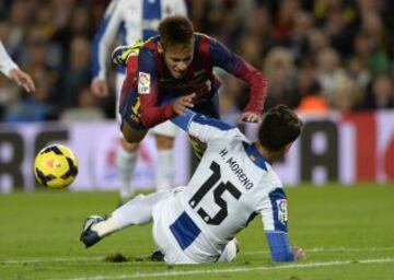 Barcelona-Espanyol. Neymar.