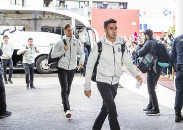 Reguilón y Marcos Llorente.