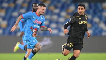 Sorpresón en el Maradona: el Lille golea al Nápoles