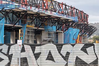 El presidente del club blaugrana, Joan Laporta, confirmó el retraso de las obras.