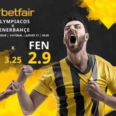 Olympiacos FC vs. Fenerbahçe SK: horario, TV, estadísticas, cuadro y pronósticos