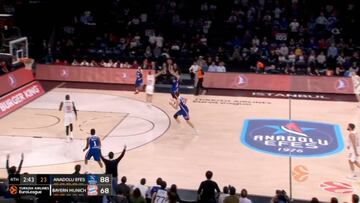 La exhibición de Larkin que le ha llevado a hacer récord de puntos de la Euroliga