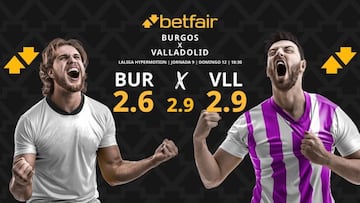 Burgos CF vs. Real Valladolid: horario, dónde ver, pronósticos y clasificación