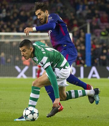 Rodrigo Battaglia y André Gomes.