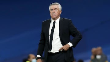 Carlo Ancelotti, entrenador del Real Madrid.