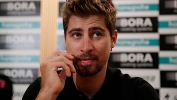 Peter Sagan, durante una rueda de prensa.