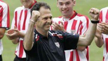 <strong>CONFIANZA.</strong> El entrenador del Athletic se muestra confiado de cara a la eliminatoria de Copa frente al Sporting.