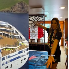 Así es el crucero que hace de Villa Olímpica para los surfistas