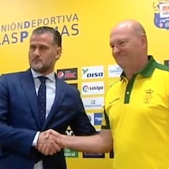 Pepe Mel presentado como nuevo técnico de Las Palmas