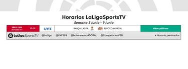 Un partido de LNFS en el programa del sábado en LaLigaSports Tv