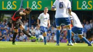 El segundo tanto, obra de Adrián.