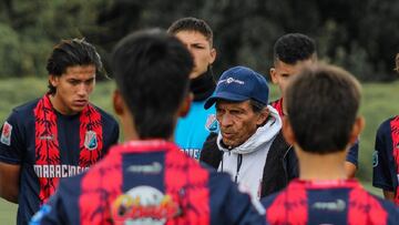 Jugadores de Maracaneiros en un entrenamiento.