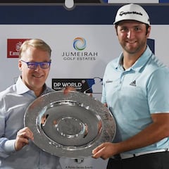 Jon Rahm, novato del año en Europa: "Es algo muy especial"