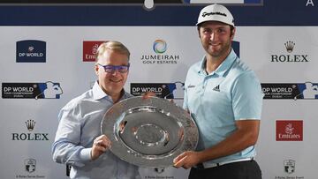 Jon Rahm, novato del año en Europa: "Es algo muy especial"