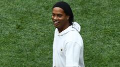 Ronaldinho dejó mala imagen en firma de autógrafos