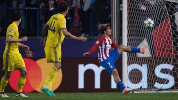 Griezmann marc&oacute; as&iacute; el 1-0.