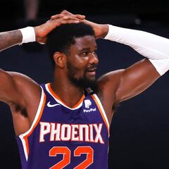 Can the Phoenix Suns include newly re-signed Deandre Ayton in a trade for Kevin Durant?