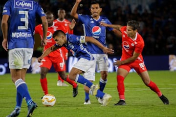 Millonarios y América disputaron la final del Torneo ESPN en el estadio El Campín.