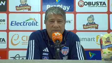 Hernán Darío 'Bolillo' Gómez, director técnico del Junior de Barranquilla