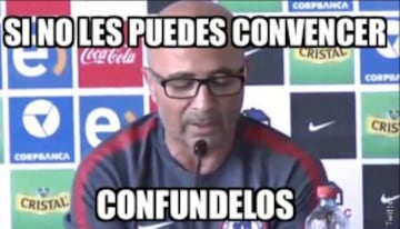 Los memes tras los dichos de Sampaoli