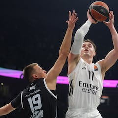 Partizán - Real Madrid: resumen y resultado, Euroliga (73-77)