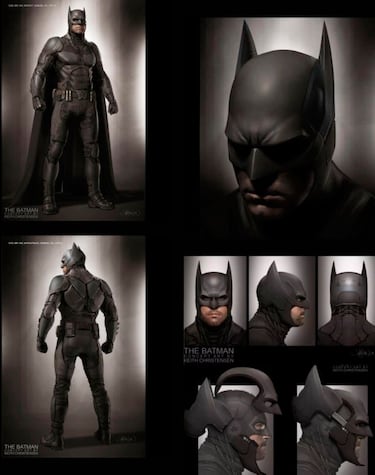 Batman: así era el imponente y llamativo traje de Ben Affleck para su película cancelada