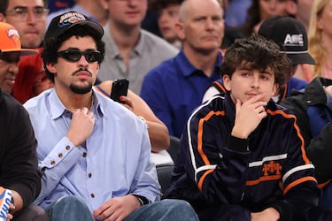 These are Timothée Chalamet’s most spectacular courtside looks at the Knicks playoff games