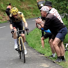 Vingegaard tumba a Pogacar