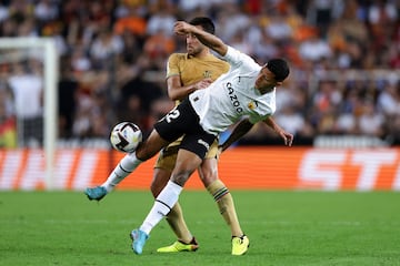 Eric García y Marcos André.