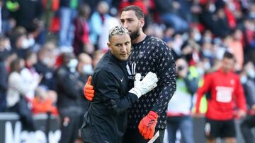 Keylor Navas cumple 4 meses sin jugar un partido oficial con PSG