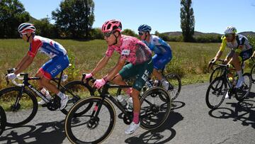 Rigoberto Urán en la etapa 4 de La Vuelta a España 2022.