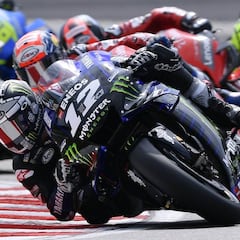 Maverick gana y Márquez remonta del 11º al segundo