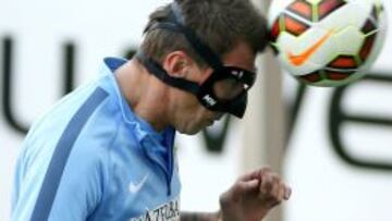 Mandzukic, en la sesión del viernes.