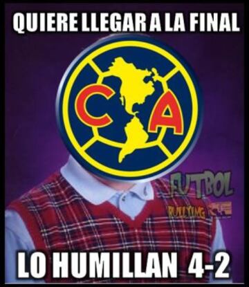Rayados derrotó al América pero el árbitro se llevó los memes