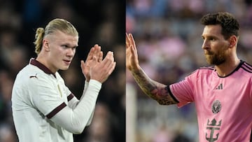 Haaland considera a Messi el mejor jugador de la historia