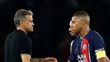 La frase en español de Mbappé que muestra su descontento con Luis Enrique: nadie lo esperó