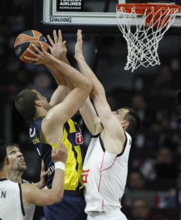 Nemanja Bjelica y Jonas Maciulis. 