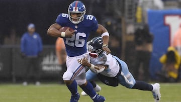 Saquon Barkley sabe que la adición de Evan Neal beneficiará el ataque terrestre y la protección al quarterback Daniel Jones.